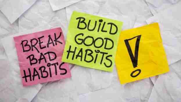 How to develop good habits in life?