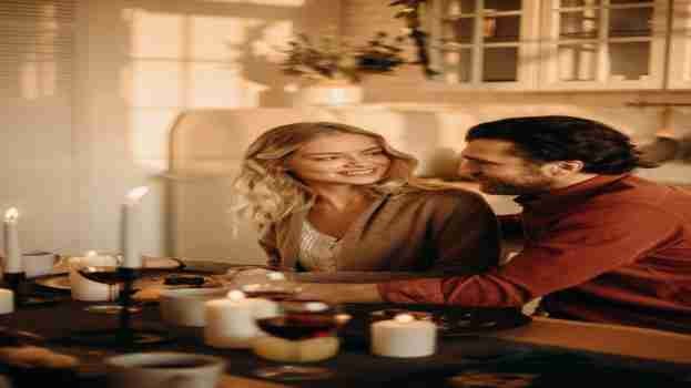 girl and boy in kitchen