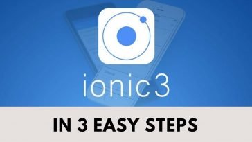 Ionic 3 In 3 Easy Steps
