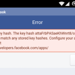 facebook-hash-key-issue