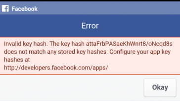 facebook-hash-key-issue