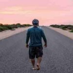 short guys with shorts on road