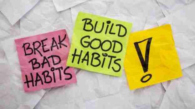 How to develop good habits in life?